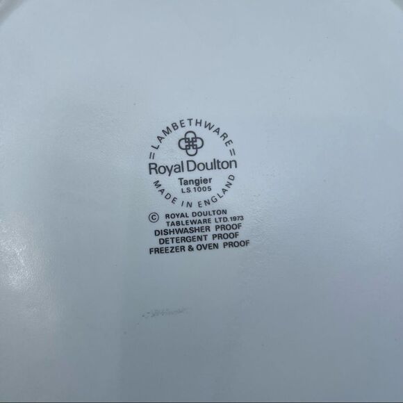 Lambethware Royal Doulton LS 1005 serving Bowl with LID rare - Picture 4 of 13